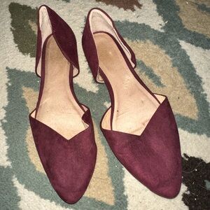 Old Navy Burgundy Women's Flats